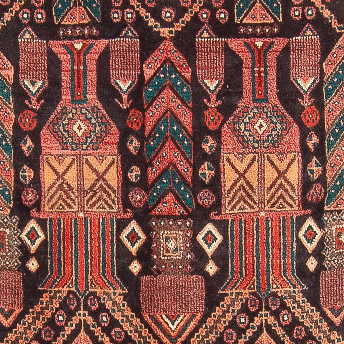 Loper Perzisch Tapijt - Nomadisch - 270 x 116 cm - donkerblauw