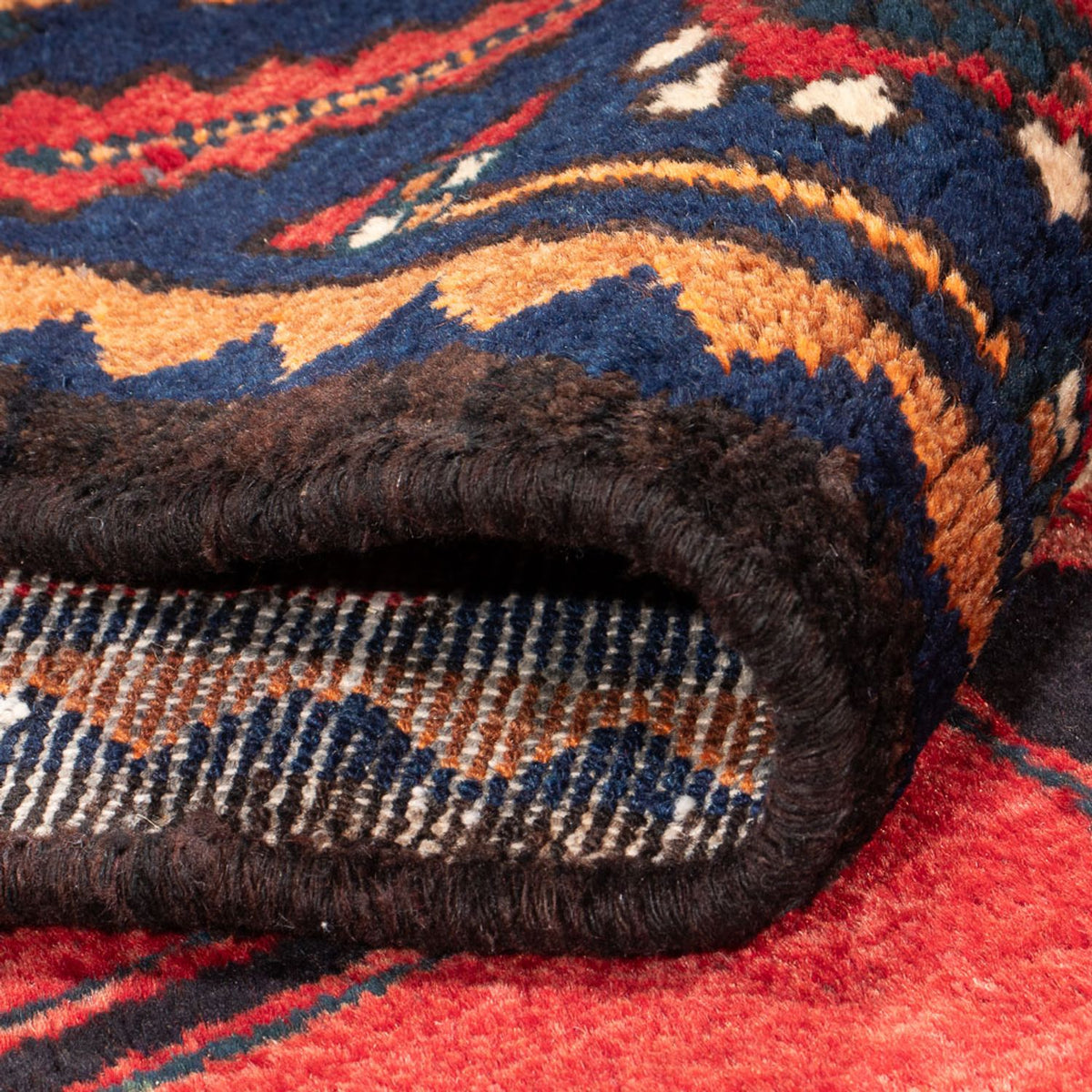 Loper Perzisch Tapijt - Nomadisch - 280 x 104 cm - rood