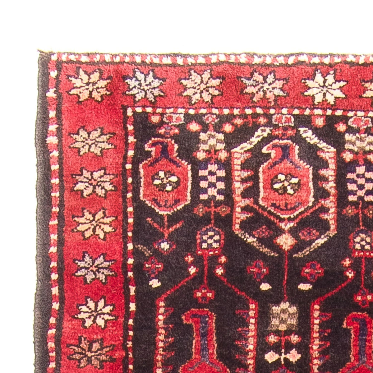 Loper Perzisch Tapijt - Nomadisch - 287 x 100 cm - donkerblauw