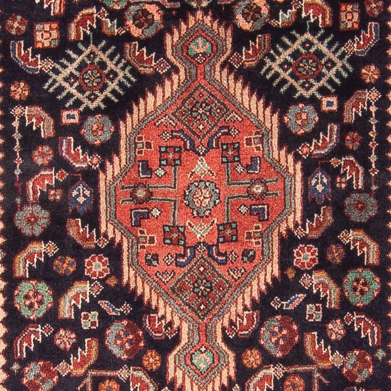 Loper Perzisch Tapijt - Nomadisch - 307 x 97 cm - donkerblauw