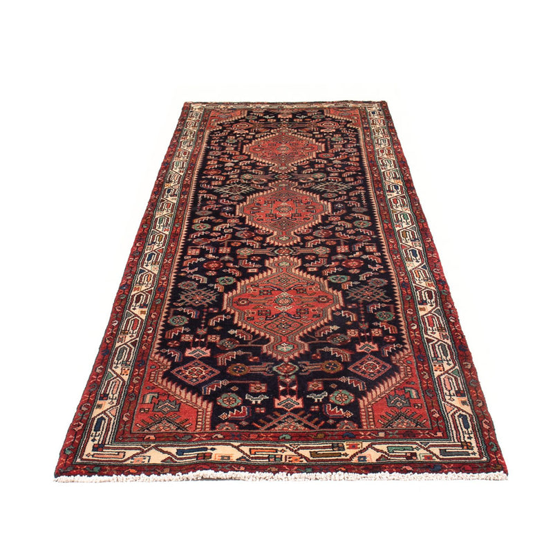 Loper Perzisch Tapijt - Nomadisch - 307 x 97 cm - donkerblauw