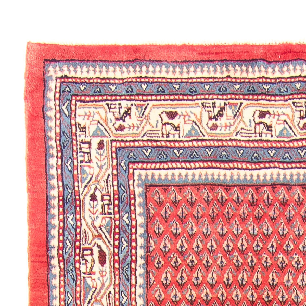 Loper Perzisch tapijt - Mir - 295 x 117 cm - rood