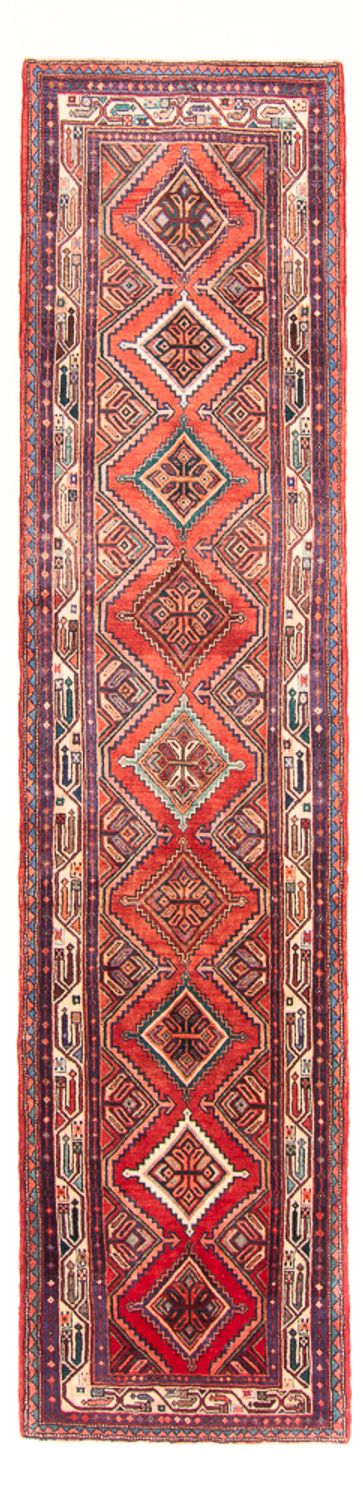 Loper Perzisch Tapijt - Nomadisch - 355 x 101 cm - rood
