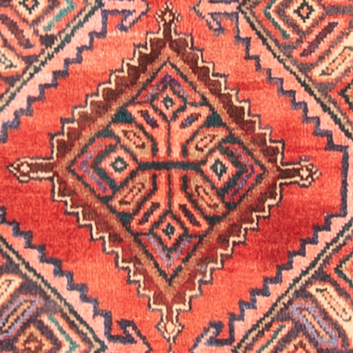 Loper Perzisch Tapijt - Nomadisch - 355 x 101 cm - rood