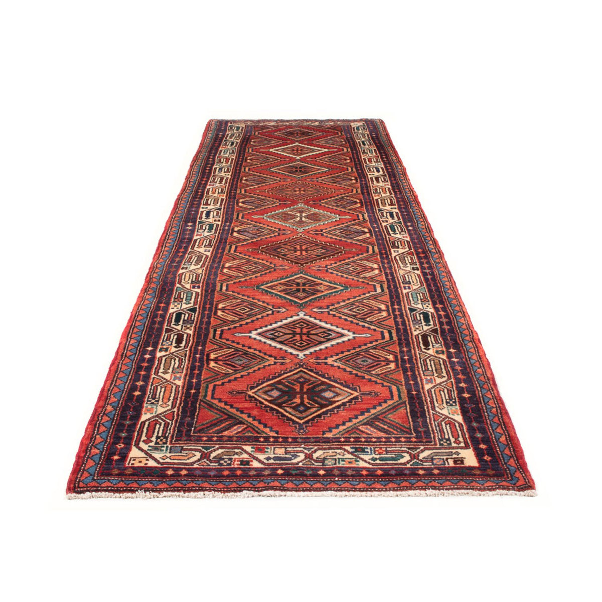 Loper Perzisch Tapijt - Nomadisch - 355 x 101 cm - rood