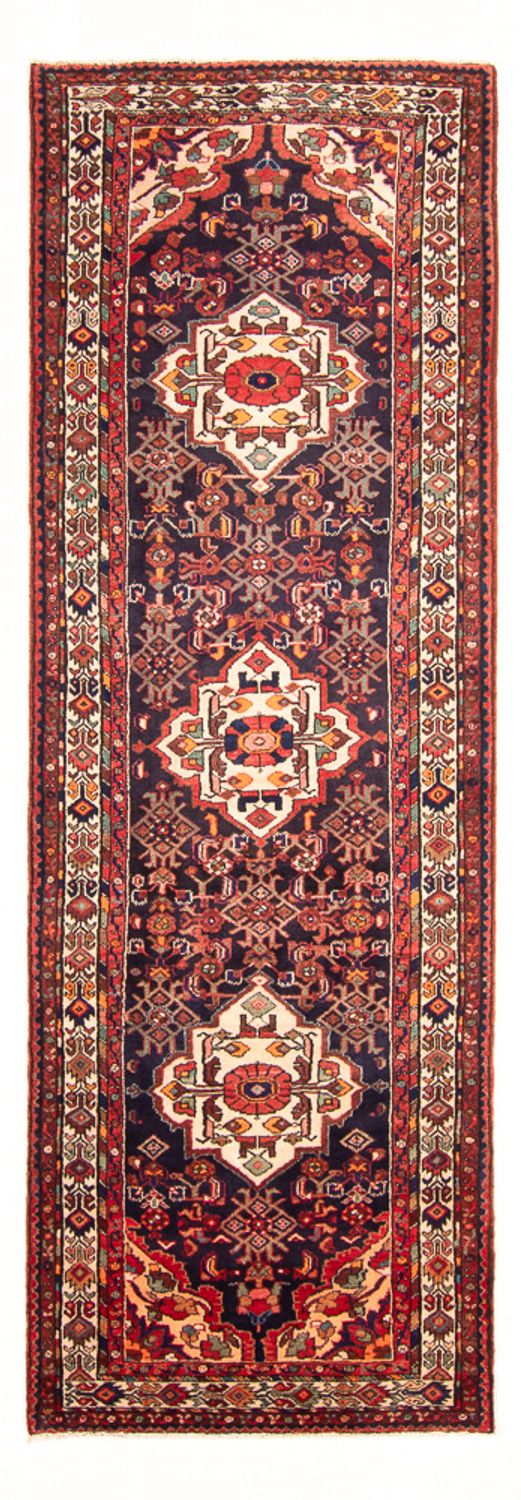 Loper Perzisch Tapijt - Nomadisch - 313 x 108 cm - donkerblauw