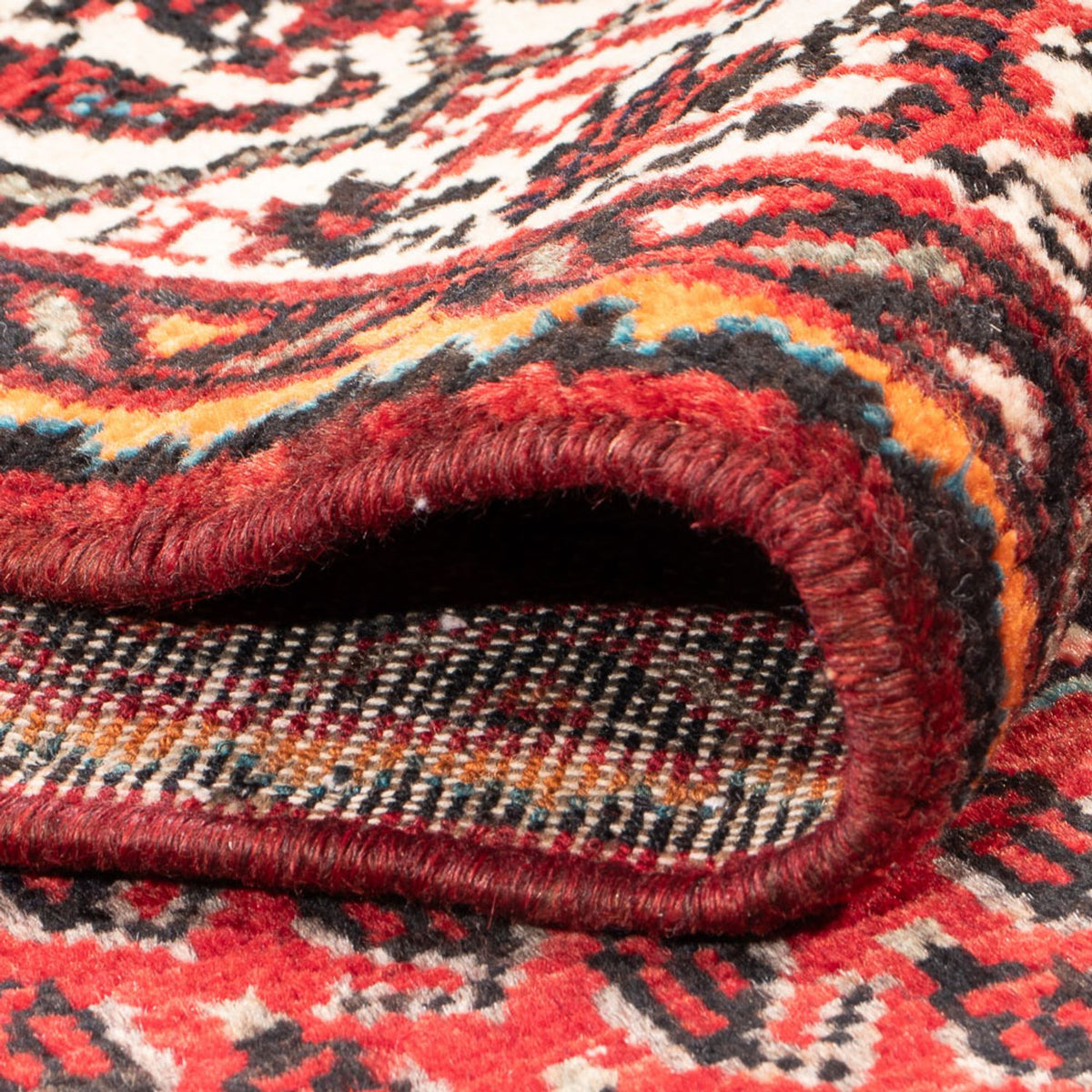 Loper Perzisch Tapijt - Nomadisch - 314 x 111 cm - rood