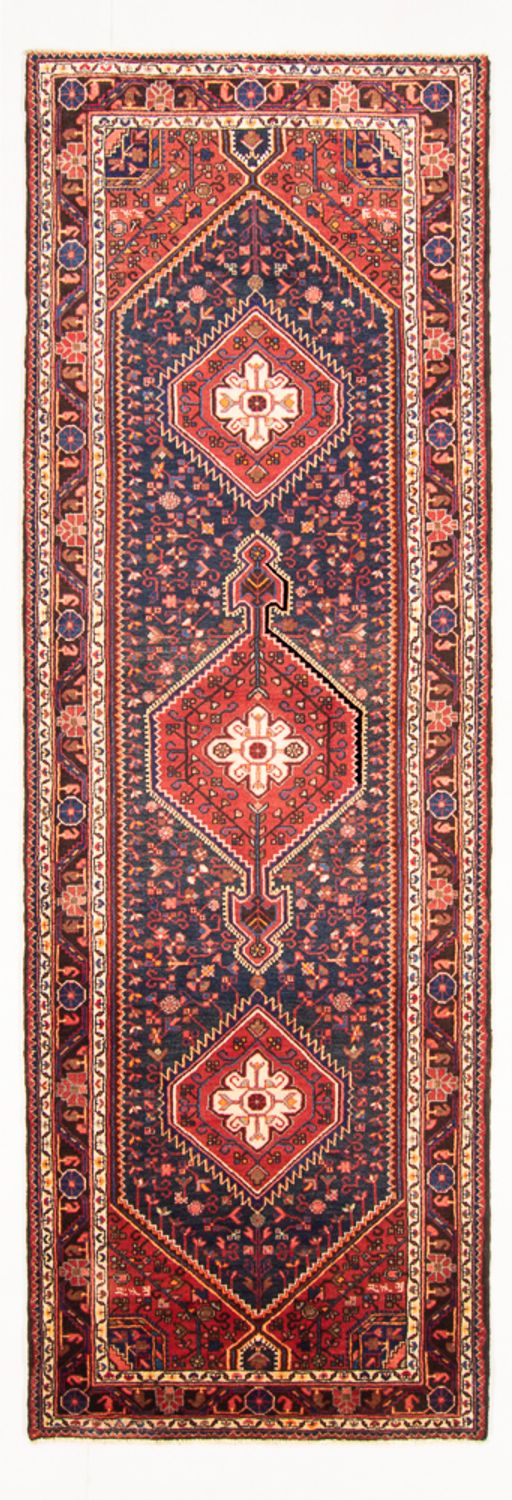 Loper Perzisch Tapijt - Nomadisch - 324 x 115 cm - donkerblauw