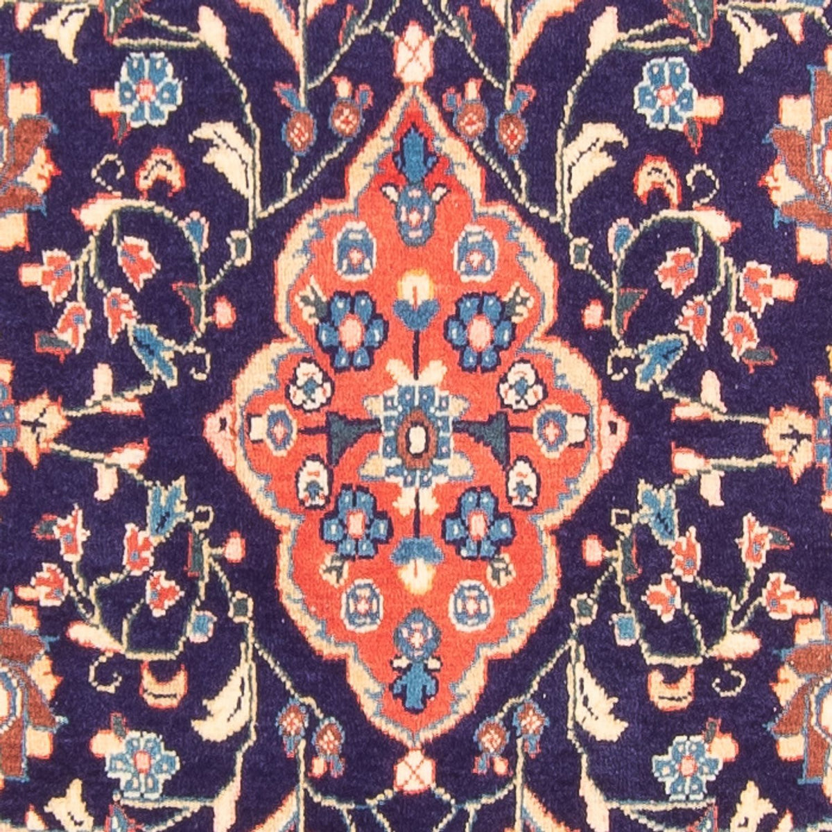 Loper Perzisch tapijt - Klassiek - 323 x 108 cm - donkerblauw