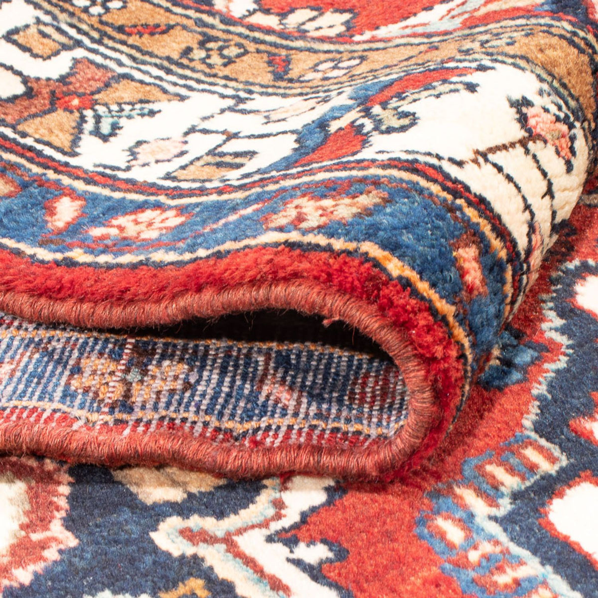 Loper Perzisch Tapijt - Nomadisch - 356 x 113 cm - rood