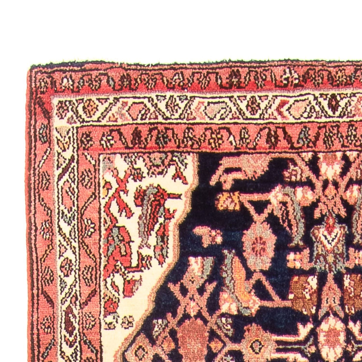 Loper Perzisch Tapijt - Nomadisch - 322 x 107 cm - donkerblauw