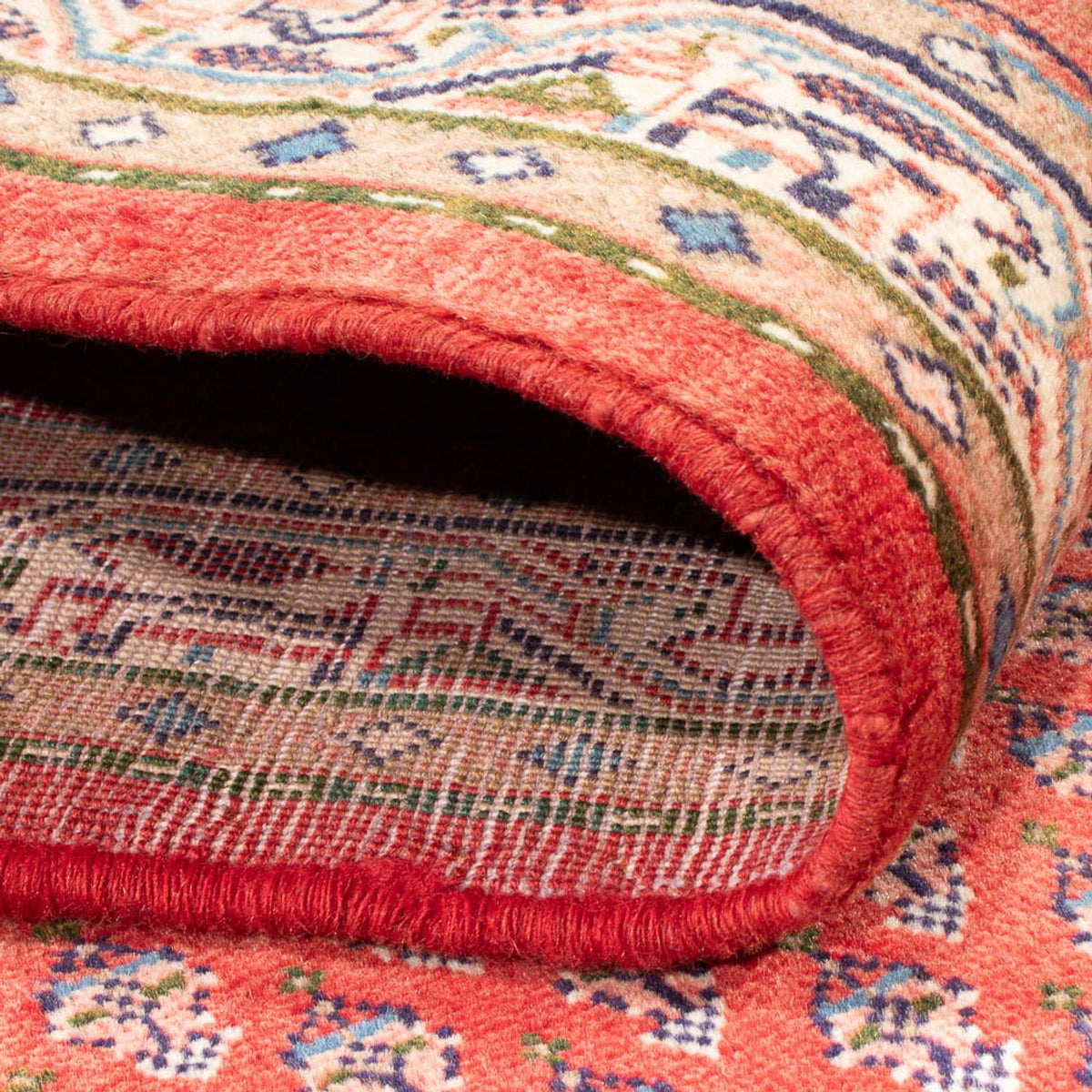 Loper Perzisch tapijt - Mir - 313 x 106 cm - rood