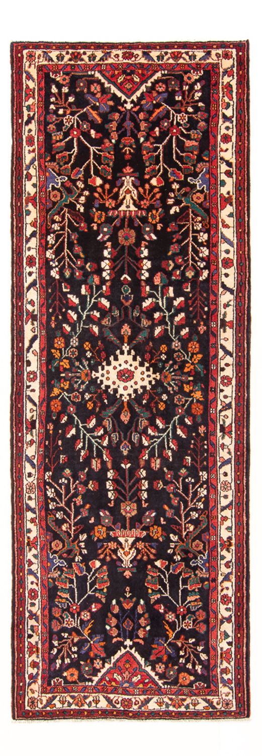 Loper Perzisch Tapijt - Nomadisch - 317 x 111 cm - donkerblauw