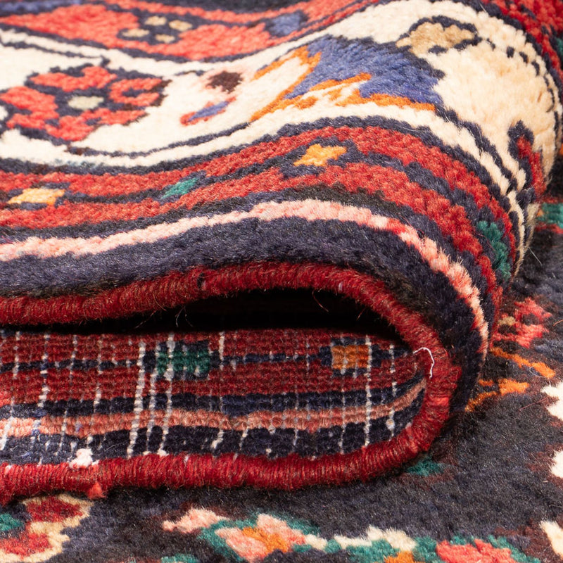 Loper Perzisch Tapijt - Nomadisch - 317 x 111 cm - donkerblauw