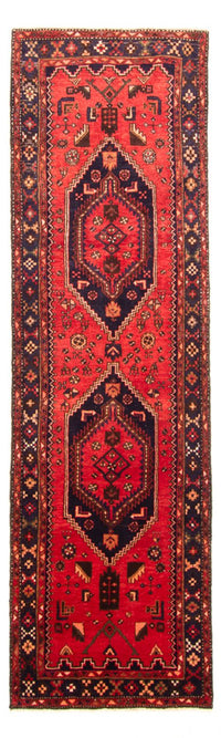 Loper Perzisch tapijt - Bijar - 314 x 110 cm - rood