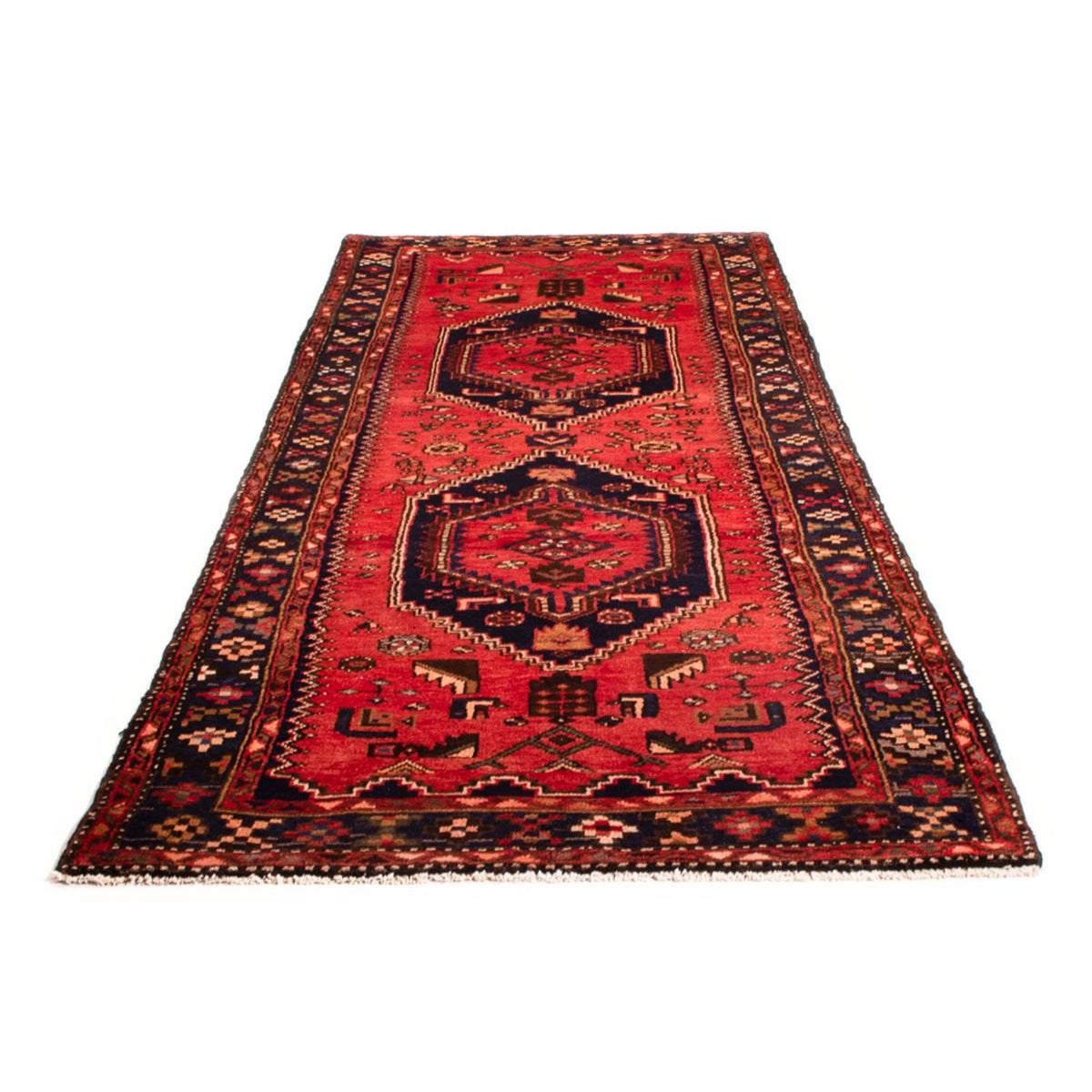 Loper Perzisch tapijt - Bijar - 314 x 110 cm - rood