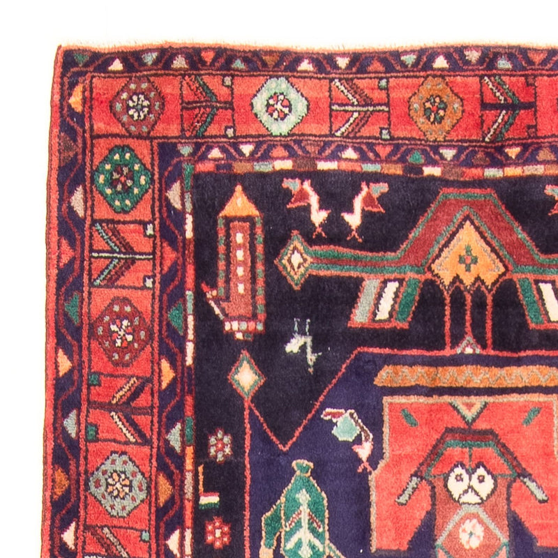 Loper Perzisch Tapijt - Nomadisch - 324 x 130 cm - donkerblauw