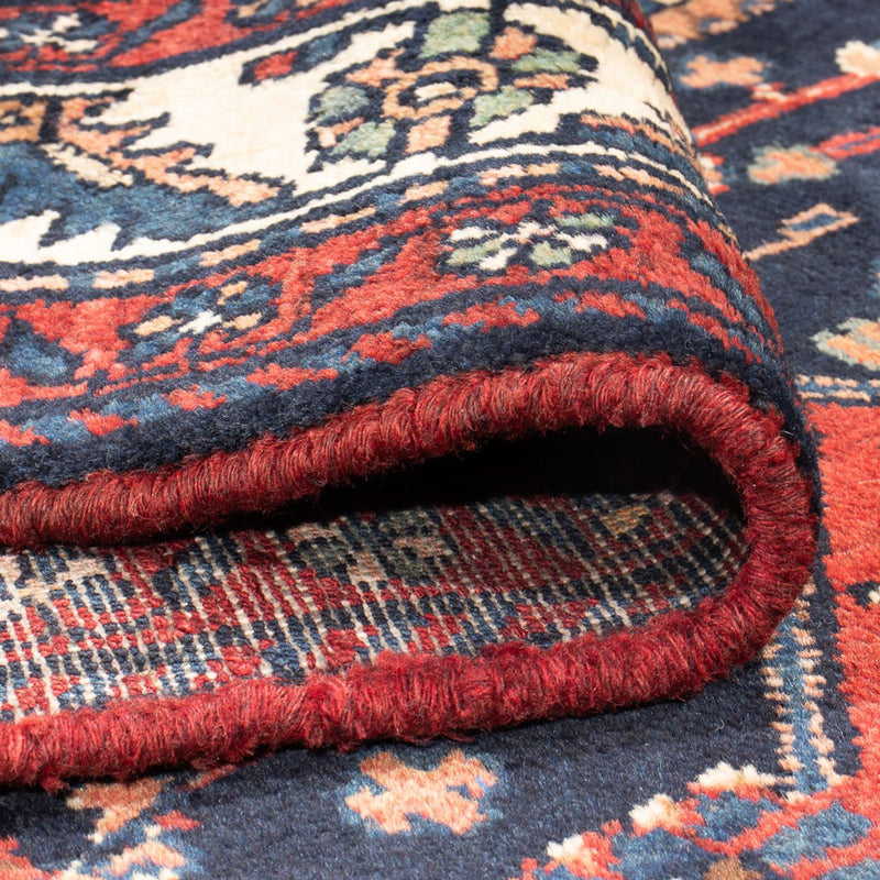 Loper Perzisch Tapijt - Nomadisch - 313 x 110 cm - donkerblauw