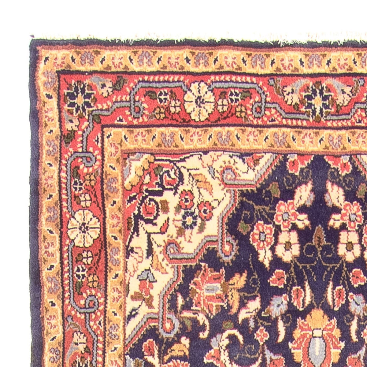 Loper Perzisch Tapijt - Nomadisch - 336 x 102 cm - donkerblauw