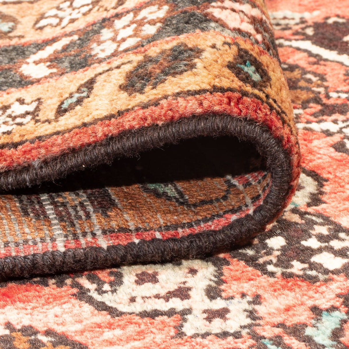 Loper Perzisch Tapijt - Nomadisch - 302 x 111 cm - rood