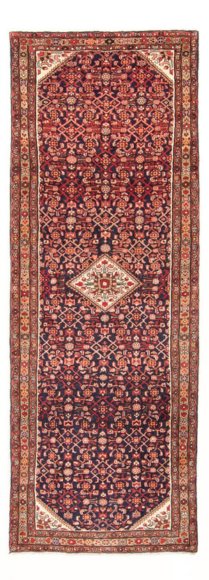 Loper Perzisch Tapijt - Nomadisch - 310 x 112 cm - donkerblauw