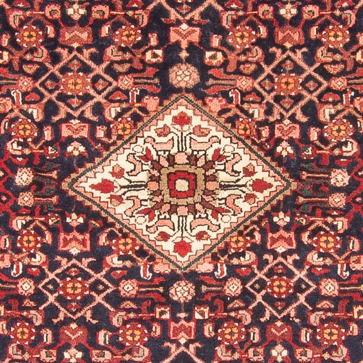 Loper Perzisch Tapijt - Nomadisch - 310 x 112 cm - donkerblauw