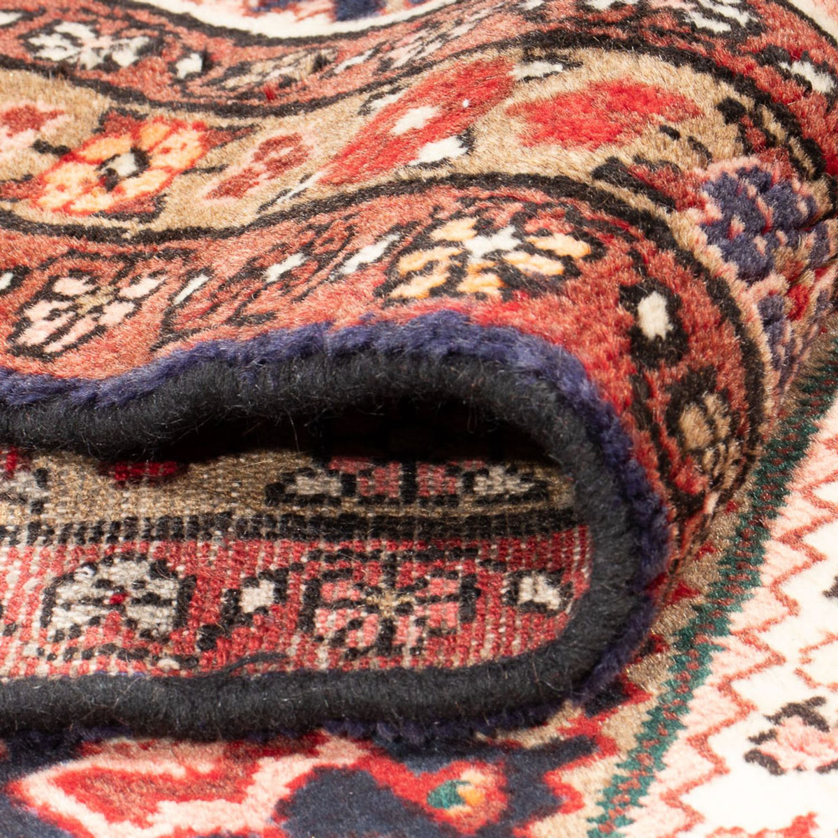 Loper Perzisch Tapijt - Nomadisch - 310 x 112 cm - donkerblauw