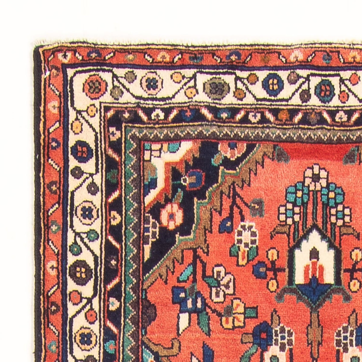 Loper Perzisch Tapijt - Nomadisch - 336 x 111 cm - rood