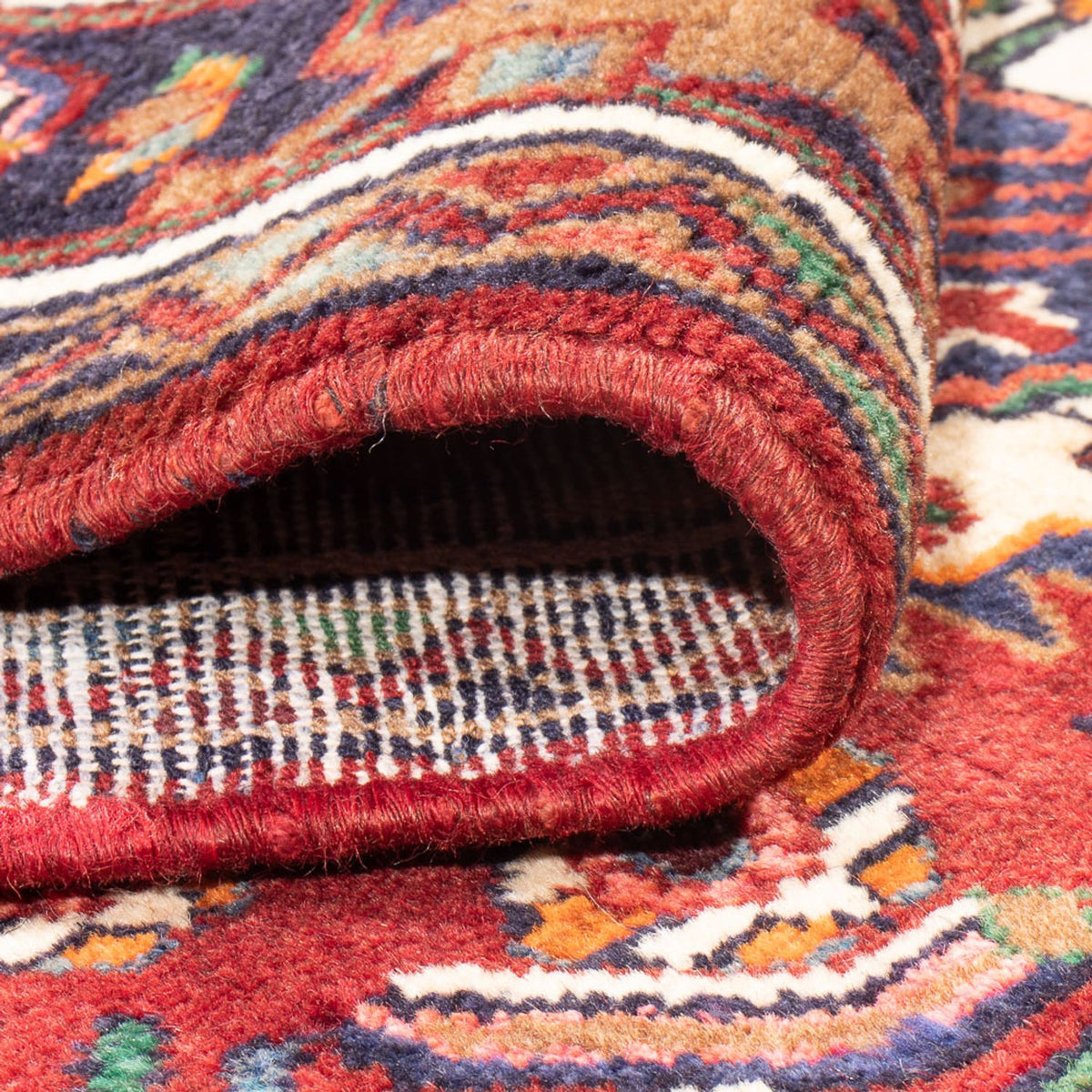 Loper Perzisch Tapijt - Nomadisch - 314 x 105 cm - rood