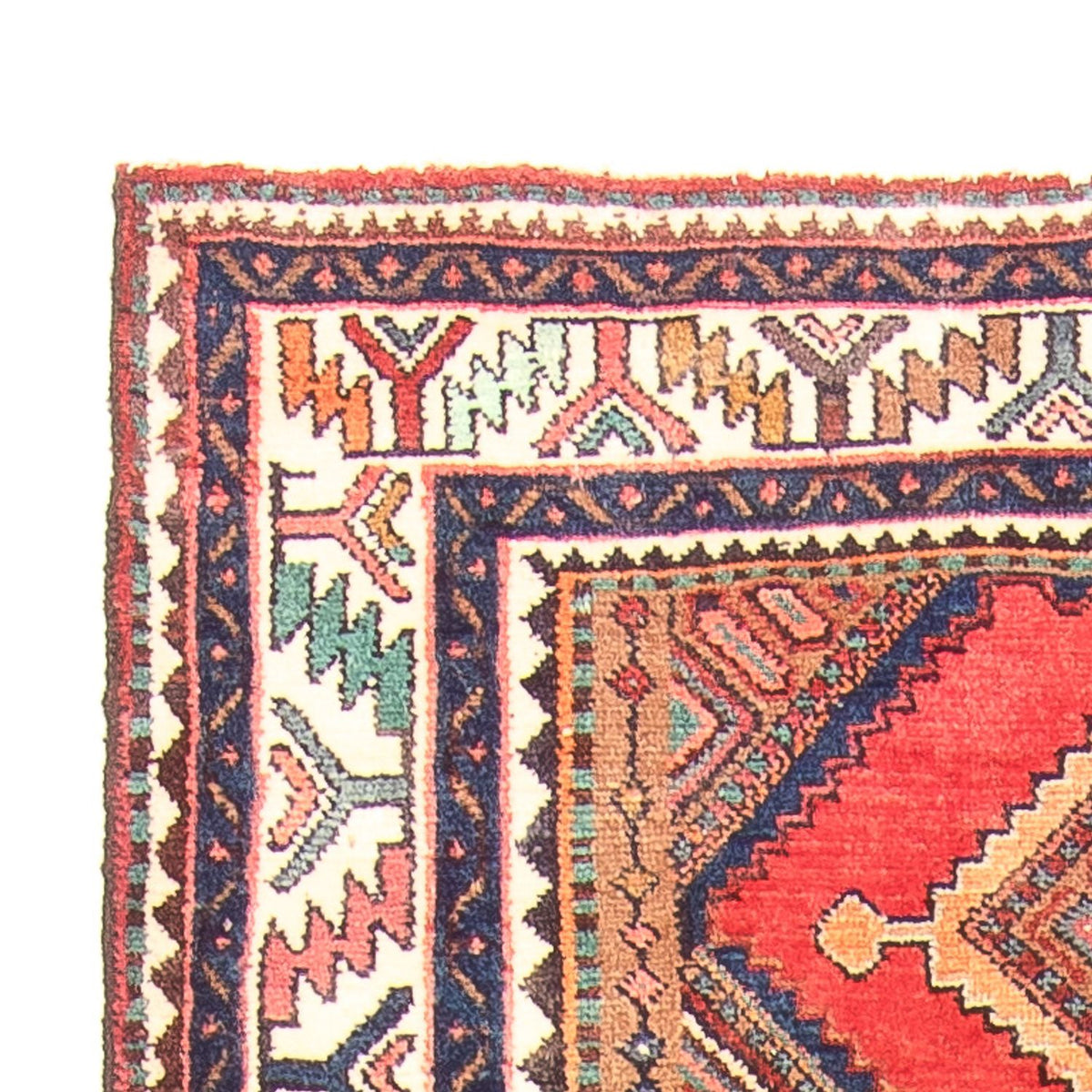 Loper Perzisch Tapijt - Nomadisch - 277 x 108 cm - rood