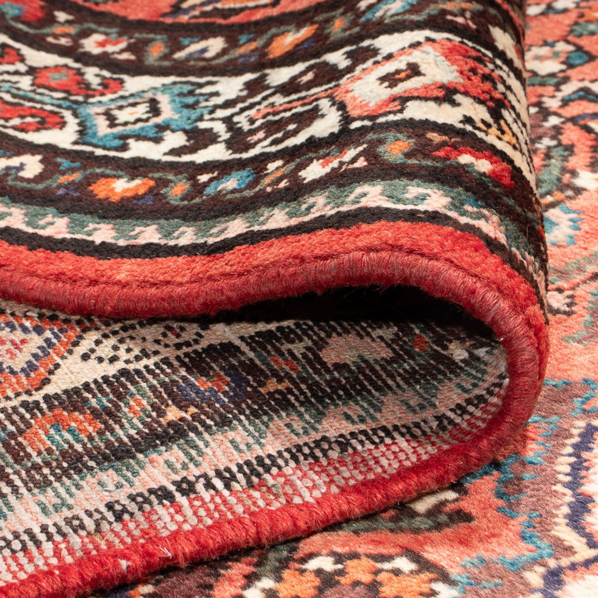 Loper Perzisch Tapijt - Nomadisch - 327 x 121 cm - rood