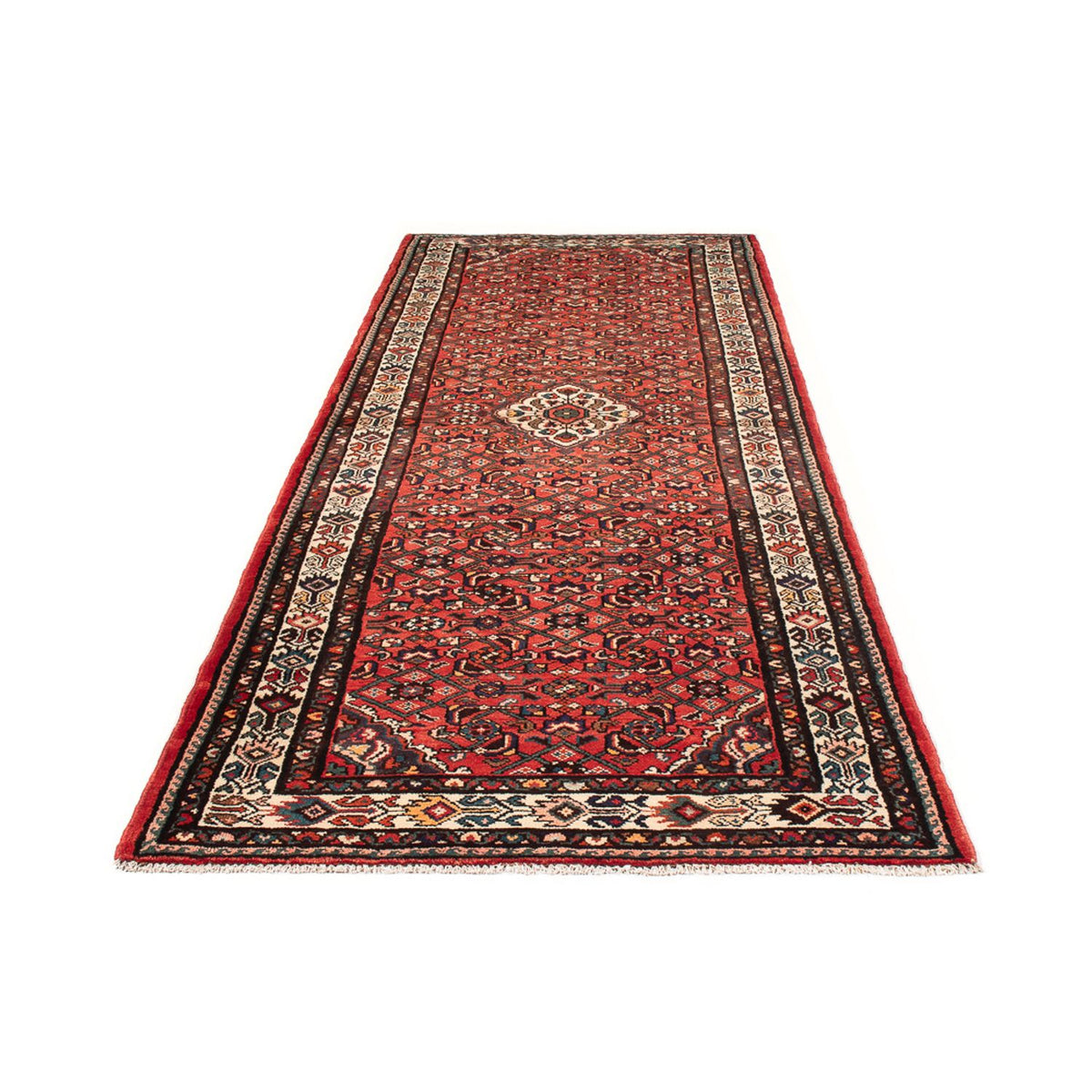 Loper Perzisch Tapijt - Nomadisch - 327 x 121 cm - rood