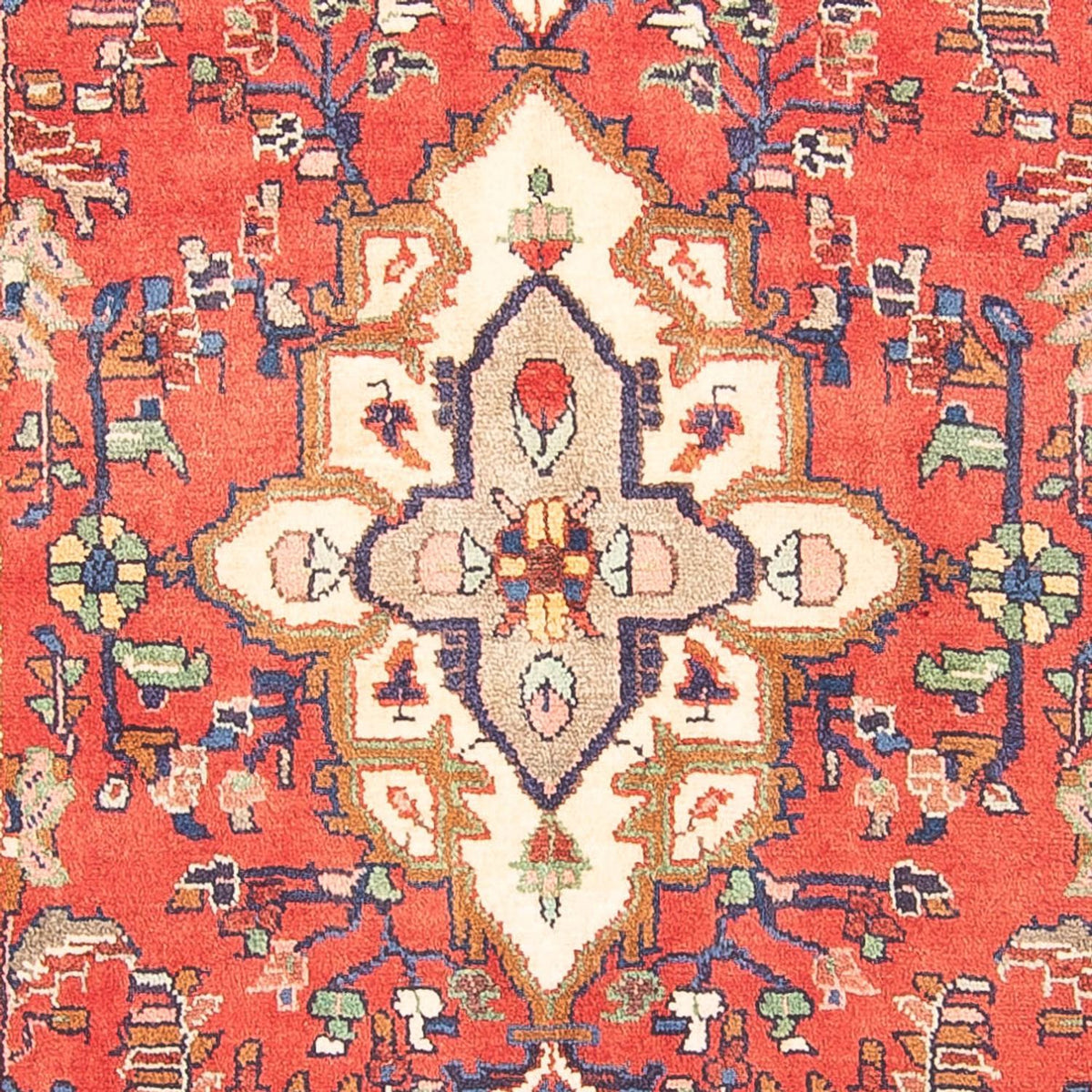 Loper Perzisch Tapijt - Nomadisch - 337 x 108 cm - rood