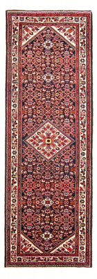 Loper Perzisch Tapijt - Nomadisch - 330 x 116 cm - donkerblauw