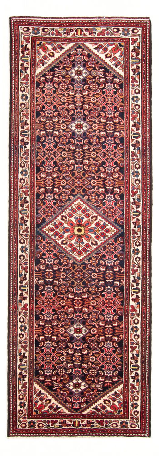 Loper Perzisch Tapijt - Nomadisch - 330 x 116 cm - donkerblauw