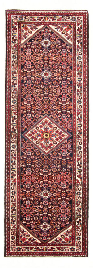 Loper Perzisch Tapijt - Nomadisch - 330 x 116 cm - donkerblauw