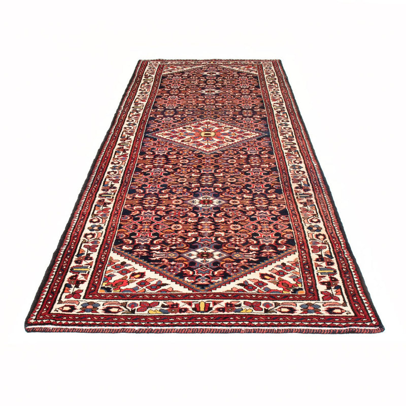 Loper Perzisch Tapijt - Nomadisch - 330 x 116 cm - donkerblauw