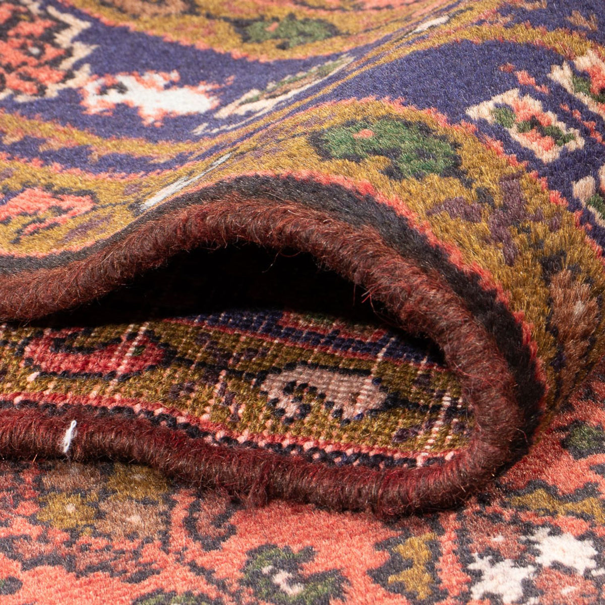 Loper Perzisch Tapijt - Nomadisch - 294 x 101 cm - rood