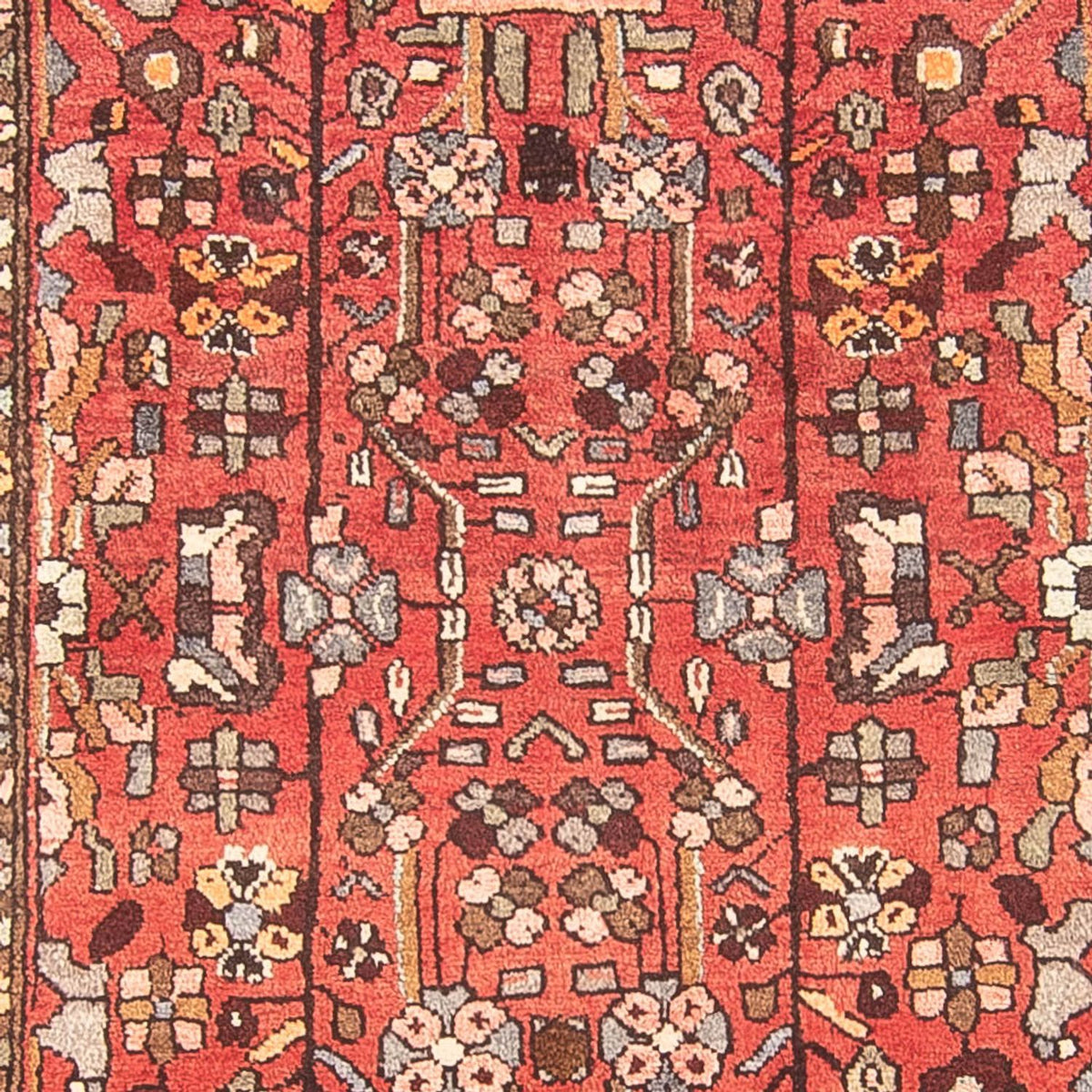 Loper Perzisch Tapijt - Nomadisch - 325 x 110 cm - rood