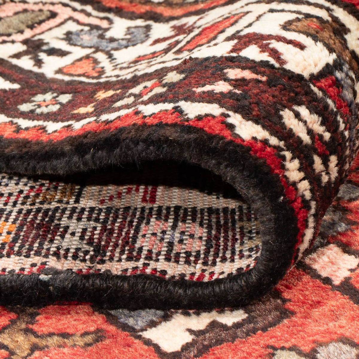 Loper Perzisch Tapijt - Nomadisch - 325 x 110 cm - rood