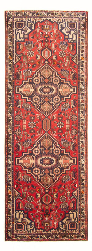 Loper Perzisch tapijt - Bijar - 293 x 109 cm - rood