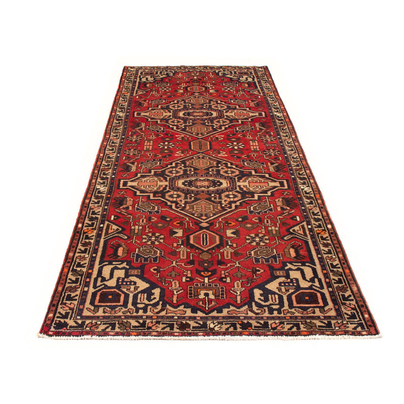 Loper Perzisch tapijt - Bijar - 293 x 109 cm - rood