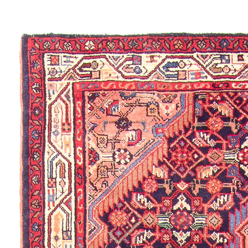 Loper Perzisch Tapijt - Nomadisch - 335 x 120 cm - donkerblauw