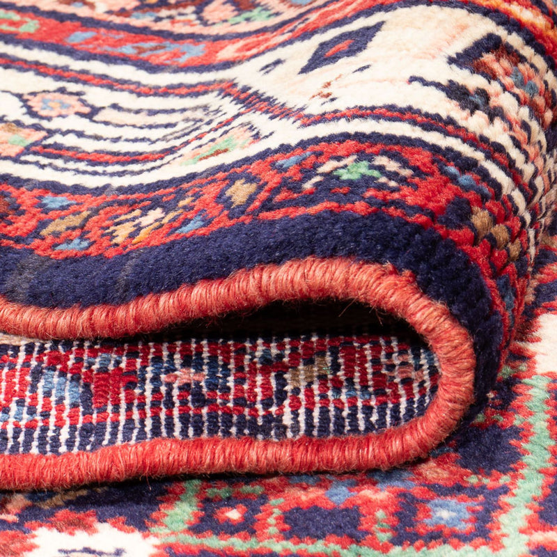 Loper Perzisch Tapijt - Nomadisch - 335 x 120 cm - donkerblauw