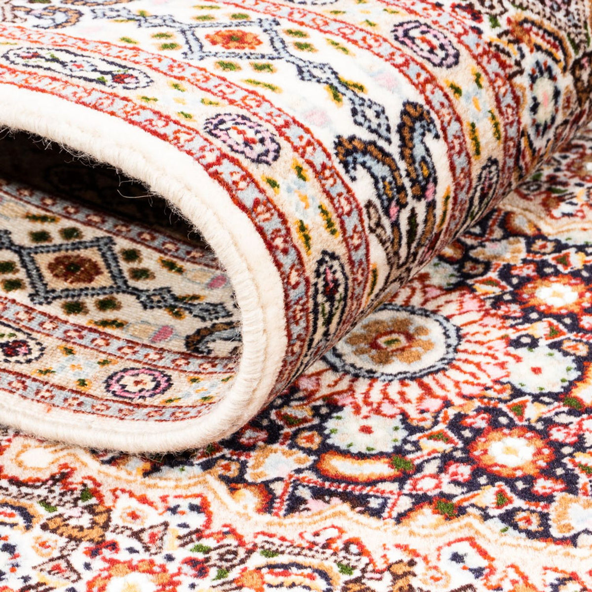 Loper Perzisch tapijt - Klassiek - 287 x 77 cm - crème