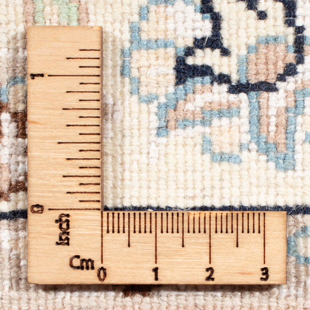 Perzisch tapijt - Nain - Premium - 140 x 70 cm - donkerblauw