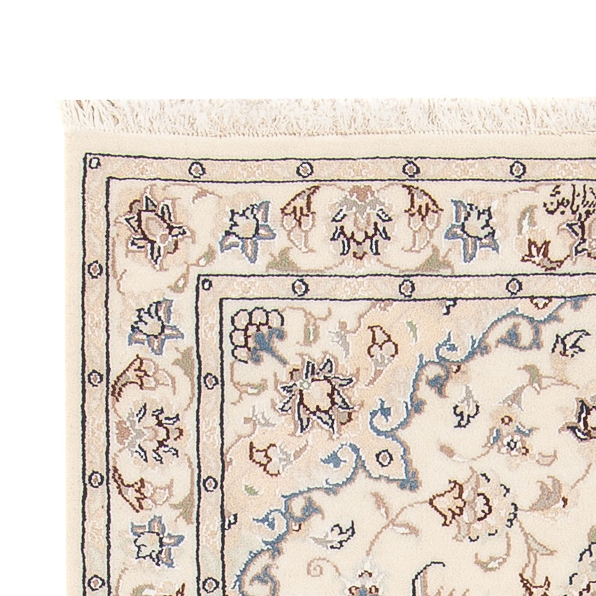 Perzisch tapijt - Nain - Premium - 142 x 74 cm - crème