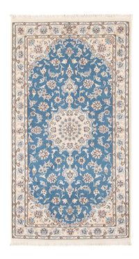 Perzisch tapijt - Nain - Premium - 138 x 76 cm - lichtblauw