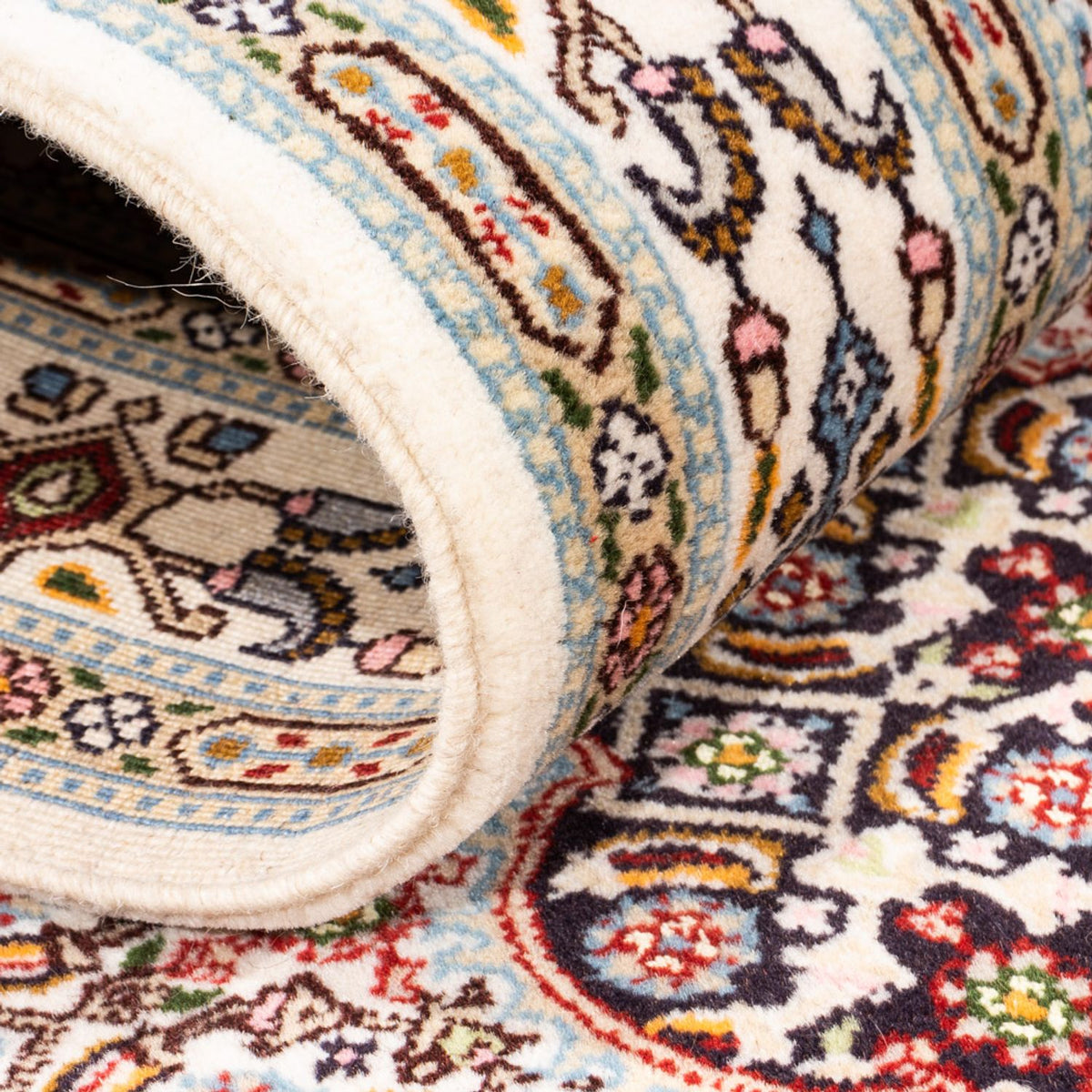 Loper Perzisch tapijt - Klassiek - 291 x 80 cm - crème