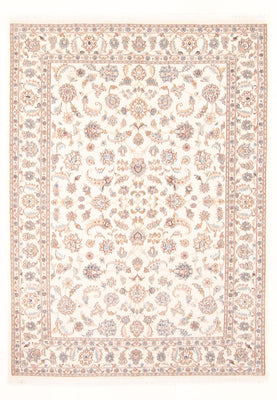 Perzisch tapijt - Tabriz - Royal - 213 x 150 cm - crème